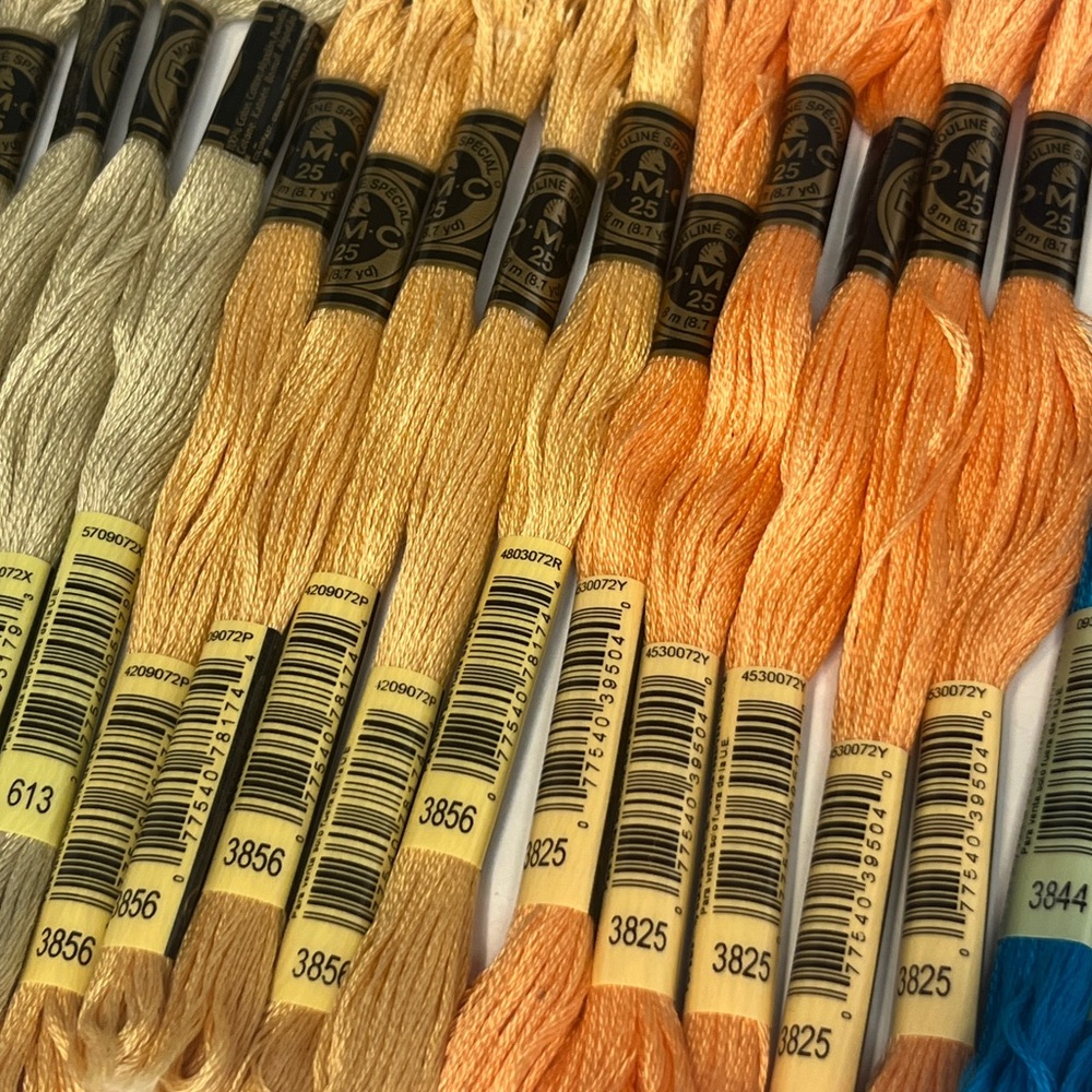 50 Skeins DMC Embroidery Floss Mouline Special 6 Strand Assorted Multicolors - Picture 5 of 13